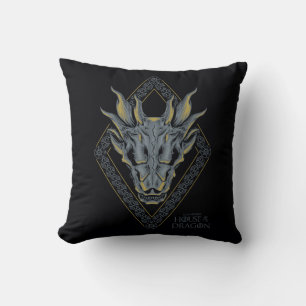HOUSE OF THE DRAGON Balerion Skull Diamond Crest Kissen