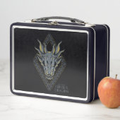 HOUSE OF THE DRAGON Balerion Skull Diamond Crest Metall Brotdose (Beispiel)