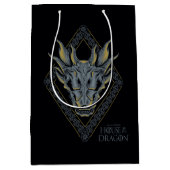 HOUSE OF THE DRAGON | Balerion Skull Diamond Crest Mittlere Geschenktüte (Vorderseite)