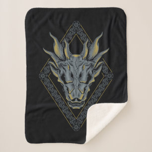 HOUSE OF THE DRAGON Balerion Skull Diamond Crest Sherpadecke