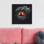 HOUSE OF THE DRAGON Dragon’s Eye Iron Throne Leinwanddruck (Insitu (Wohnzimmer))