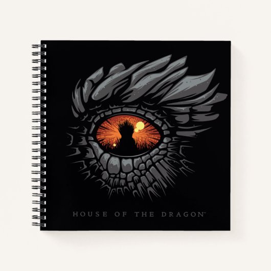 HOUSE OF THE DRAGON Dragon’s Eye Iron Throne Notizblock (Vorderseite)