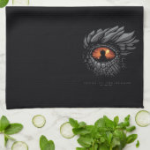 HOUSE OF THE DRAGON | Dragon's Eye Iron Throne Geschirrtuch (Gefaltet)