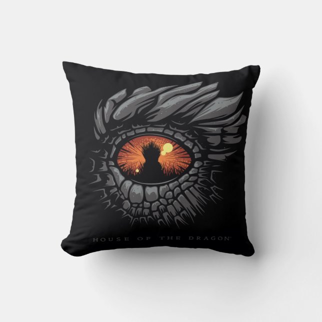 HOUSE OF THE DRAGON | Dragon's Eye Iron Throne Kissen (Vorderseite)