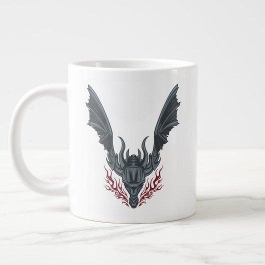 HOUSE OF THE DRAGON | Fire-Breathing Dragon Head Jumbo-Tasse (Links)