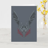 HOUSE OF THE DRAGON Fire-Breathing Dragon Head Karte (Gelbe Blume)