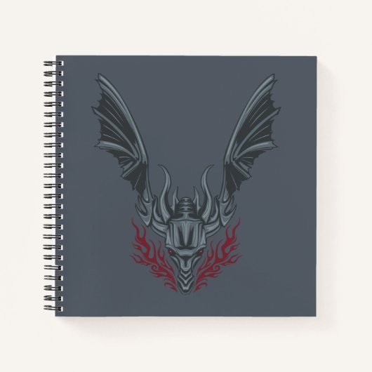 HOUSE OF THE DRAGON Fire-Breathing Dragon Head Notizblock (Vorderseite)