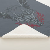 HOUSE OF THE DRAGON Fire-Breathing Dragon Head Sherpadecke (3/4)