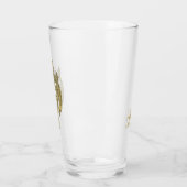 HOUSE OF THE DRAGON Golden Filigree Dragon Crest Glas (Links)