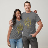 HOUSE OF THE DRAGON Golden Filigree Dragon Crest T-Shirt (Unisex)