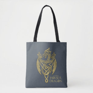 HOUSE OF THE DRAGON Golden Filigree Dragon Crest Tasche