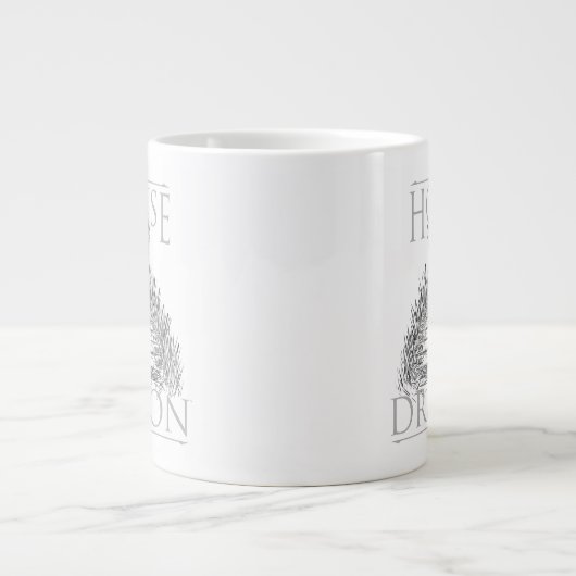 HOUSE OF THE DRAGON Iron Throne | Graphic Jumbo-Tasse (Vorderseite)