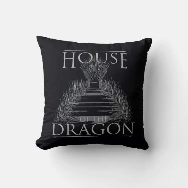 HOUSE OF THE DRAGON | Iron Throne Graphic Kissen (Vorderseite)