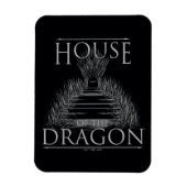 HOUSE OF THE DRAGON Iron Throne | Graphic Magnet (Vertikal)