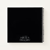 HOUSE OF THE DRAGON Iron Throne | Graphic Notizblock (Rückseite)