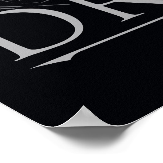 HOUSE OF THE DRAGON Iron Throne | Graphic Poster (Ecke)