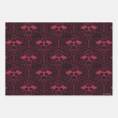 HOUSE OF THE DRAGON Red Dragon Filigree Pattern Geschenkpapier Set (Vorderseite 2)