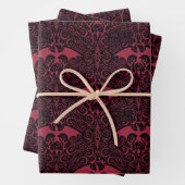 HOUSE OF THE DRAGON Red Dragon Filigree Pattern Geschenkpapier Set (Beispiel)