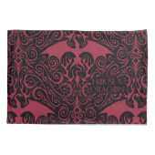 HOUSE OF THE DRAGON | Red Dragon Filigree Pattern Kissenbezug (Rückseite)