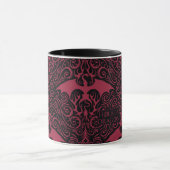 HOUSE OF THE DRAGON Red Dragon Filigree Pattern Tasse (Zentrum)