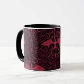 HOUSE OF THE DRAGON Red Dragon Filigree Pattern Tasse (Vorderseite Links)