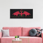 HOUSE OF THE DRAGON Red Dragon Graphic Leinwanddruck (Insitu (Wohnzimmer))