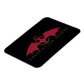 HOUSE OF THE DRAGON Red Dragon Graphic Magnet (Linke Seite)
