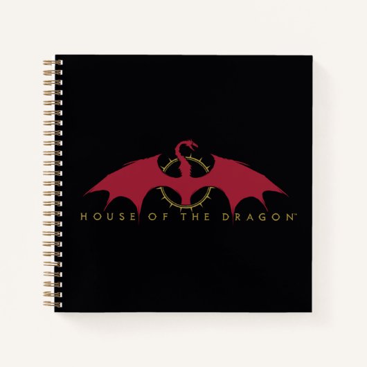 HOUSE OF THE DRAGON Red Dragon Graphic Notizblock (Vorderseite)