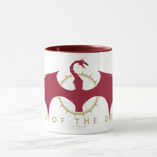 HOUSE OF THE DRAGON Red Dragon Graphic Tasse (Zentrum)