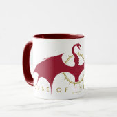 HOUSE OF THE DRAGON Red Dragon Graphic Tasse (Vorderseite Links)