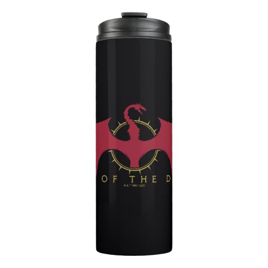 HOUSE OF THE DRAGON Red Dragon Graphic Thermosbecher (Vorderseite)