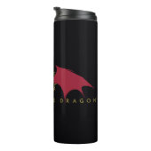 HOUSE OF THE DRAGON Red Dragon Graphic Thermosbecher (Nach rechts gedreht)