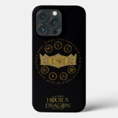 HOUSE OF THE DRAGON Seven Kingdoms Crown Graphic Case-Mate iPhone Hülle (Rückseite)