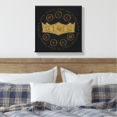 HOUSE OF THE DRAGON Seven Kingdoms Crown Graphic Leinwanddruck (Insitu (Schlafzimmer))