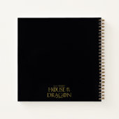 HOUSE OF THE DRAGON Seven Kingdoms Crown Graphic Notizblock (Rückseite)