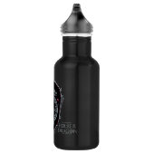 HOUSE OF THE DRAGON Silver Dragon Crest Edelstahlflasche (Rechts)