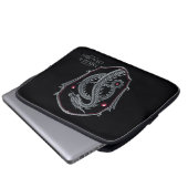 HOUSE OF THE DRAGON Silver Dragon Crest Laptopschutzhülle (Vorne Knopf)