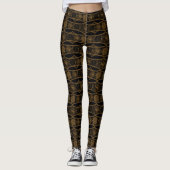 HOUSE OF THE DRAGON Targaryen Stripe Pattern Leggings (Vorderseite)