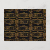 HOUSE OF THE DRAGON Targaryen Stripe Pattern Postkarte (Vorderseite)