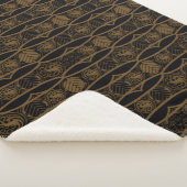 HOUSE OF THE DRAGON Targaryen Stripe Pattern Sherpadecke (3/4)