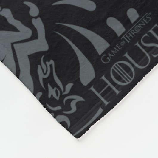 HOUSE OF THE DRAGON Velaryon Diamond Pattern Fleecedecke (Ecke)