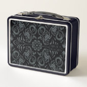 HOUSE OF THE DRAGON Velaryon Diamond Pattern Metall Brotdose (Vorderseite)