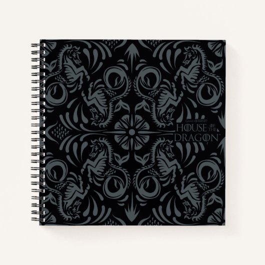 HOUSE OF THE DRAGON Velaryon Diamond Pattern Notizblock (Vorderseite)
