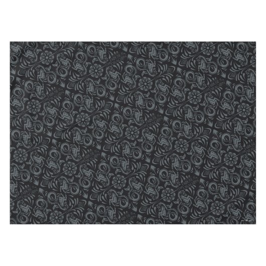 HOUSE OF THE DRAGON Velaryon Diamond Pattern Tischdecke (Vorderseite (Horizontal))