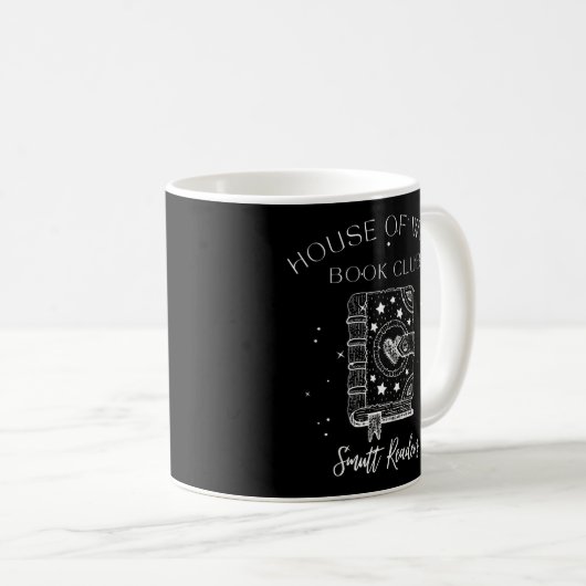 House of Wind Book Club Acosf Smutt Kaffeetasse (VorderseiteRechts)