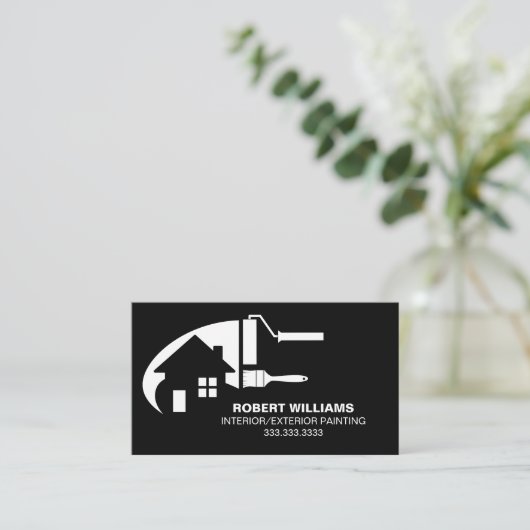 House Painter Beruflich Visitenkarte (Stehend Vorderseite)