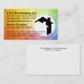 House Painter Gonzalez Visitenkarte (Vorne/Hinten)