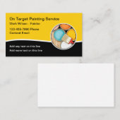House Painter Modern Business Cards Visitenkarte (Vorne/Hinten)