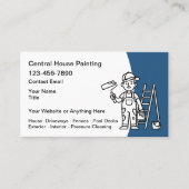 House Painter Modern Simple Business Cards Visitenkarte (Vorderseite)