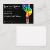 House Painter Moderne, farbenfrohe Visitenkarten Visitenkarte (Vorne/Hinten)